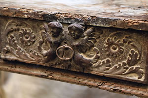 Restoration of antique solid wood furniture